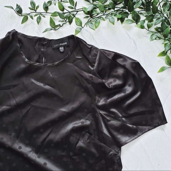 Lucy Paris
Coco Puff-Sleeve Polka Dot Top - Picture 2 of 7